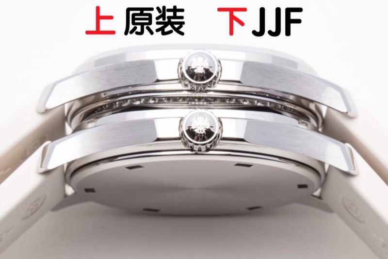 JJF百达翡丽5067A女神腕表腕表表冠对比