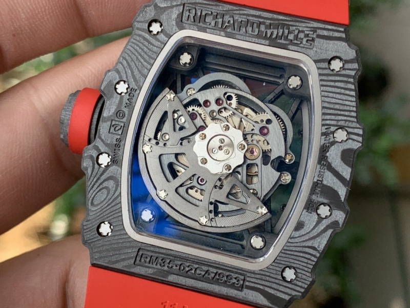 高仿理查德米勒 RM-35最强进口原纹碳纤维腕表机芯