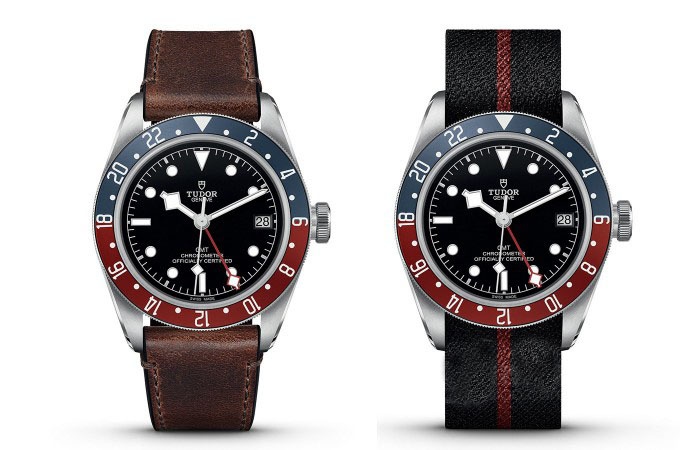 ZF出品帝舵碧湾系列格林尼治型腕表表带对比