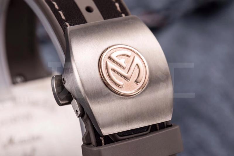 GF新品法穆兰Vanguard系列V45男士自动机械复刻腕表表带