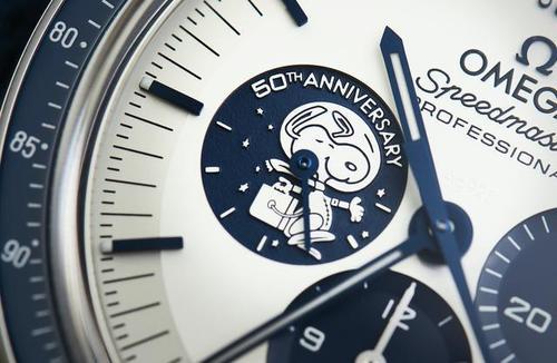 欧米茄Speedmaster silver Snoopy史努比Award 50周年腕表