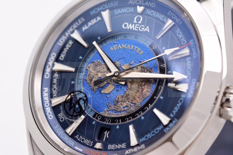 欧米茄海马系列世界计时腕表