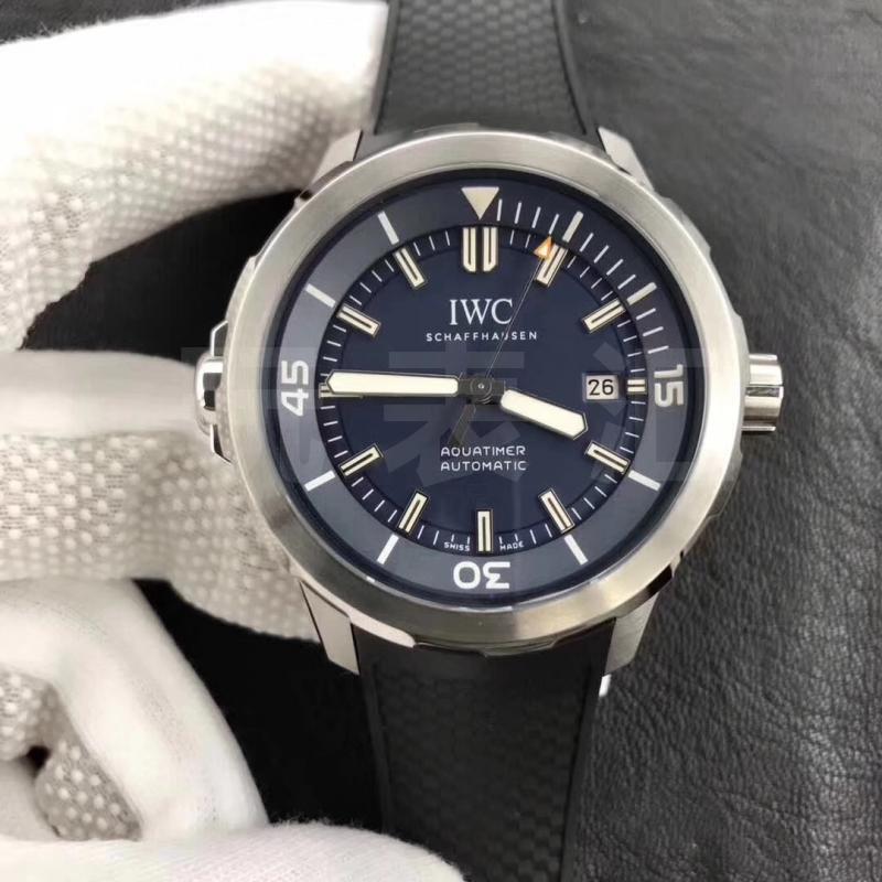 V6厂万国海洋计时蓝面腕表做工怎么样